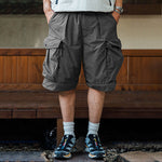 Japanese Three-proof Quick-drying Detachable Pockets Loose Trousers