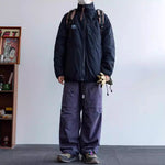 Winter Reversible Stand-up Collar Fleece Jacket