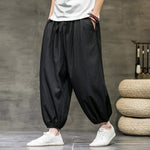 Ice Silk Loose Wide-leg Bloomers