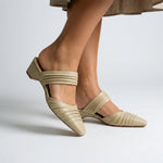 Penelope Pleated Mule