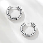 Medium 24mm Brilliant Hoop Earrings