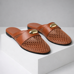 Arlena Leather Mules