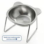 Adjustable Elevated Dog Bowl Stand