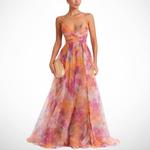 La Scintilla | Elegant Floral Maxi Dress