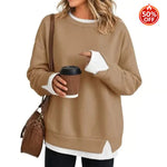 Women's Layered Look Relaxed Sweatshirt