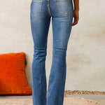 Ariane | Jean évasé taille haute stretch