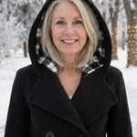 Zelinda | Cappotto in Lana a Quadri