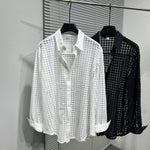 Hollow Loose Casual Shirt