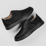 Men's Textured Derby Shoes | Refined Smart-Casual Fit