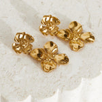 18k Gold Plated From The Forest Earrings Gold