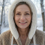Ombretta | Cappotto Peluche Bicolore