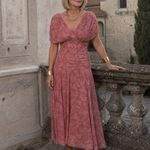 Calen | Off Shoulder Flow Midi Dress