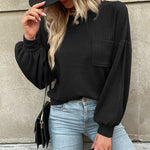 Zeagoo Long Sleeve Backless Hollow Knit Sweater for Women Casual Work Office Loose Fit 2026 | Under