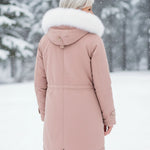 Rina | Parka con Cappuccio Bordato