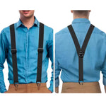 Men's Adjustable X Back Suspenders