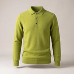 Men's Classic Polo Knit Jumper