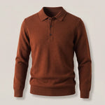 Men's Classic Polo Knit Jumper