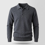 Men's Classic Polo Knit Jumper