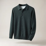 Men's Classic Polo Knit Jumper