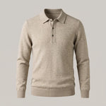 Men's Classic Polo Knit Jumper
