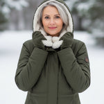 Elda | Parka in Sherpa