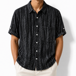 Spencer Striped Button-Up Shirt