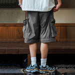 Japanese Three-proof Quick-drying Detachable Pockets Loose Trousers