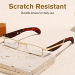 Compact Foldable Reading Glasses with Case