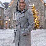 Zelinda | Cappotto in Lana a Quadri