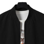 KZZ Men's Bomber Jacket Lightweight Casual Windbreaker