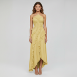 Pearla Pleated Gown