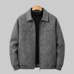 Gael Suede Bomber Jacket