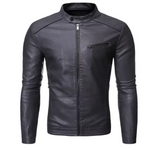 Manuel | Giacca in Pelle Elegante