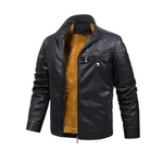 Ivan | Giacca in Pelle Retro Foderata