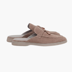 Mediterraneo | Mocassino Aperto Camoscio — Beige