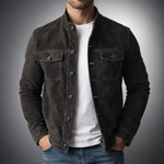 Tommaso | Bomber Scamosciato Premium