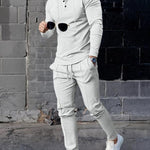 KZZ Essential Waffle Hoodie & Pants Combo | Men's Quick-Dry Lounge Set