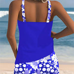 Maëlle | Tankini sportif à imprimé floral