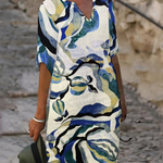 Emma | Robe Estivale à Imprimé Botanique