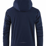 KZZ Men's Winter Ski Jacket Warm Fleece Lined Waterproof Windproof Hooded Insulated Outdoor Jacket