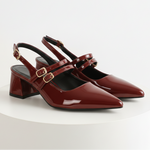 Victoria Slingback Heels