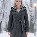 Zelinda | Cappotto in Lana a Quadri