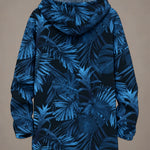 Celeste Midnight Botanical Hooded Jacket