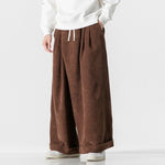 Corduroy Straight-leg Casual Wide-leg Pants