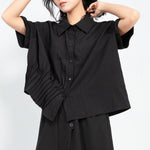 Irregular Casual Loose Cardigan Shirt