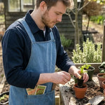 Cross-Back Denim Work Apron