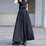 High Waist Long Loose Casual Skirt