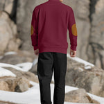 KZZ Men's knitted suit