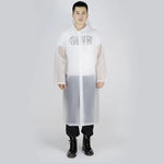 Long Hooded Waterproof Rain Poncho