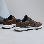 Men's Wide Toe Side Zip Walking Shoes